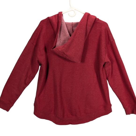 Razorbacks Hoodie Womens Medium Sweatshirt Pullover Arkansas Hogs Red Sports - Picture 2 of 9
